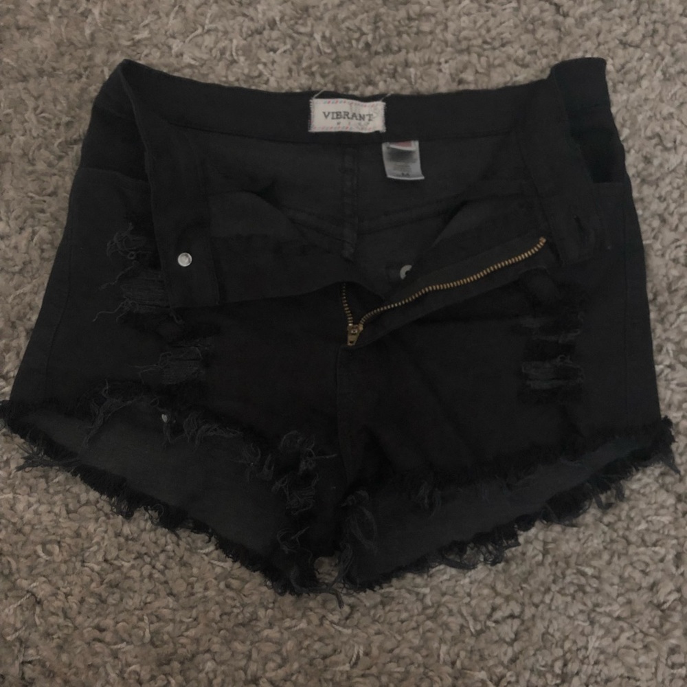 Black shorts